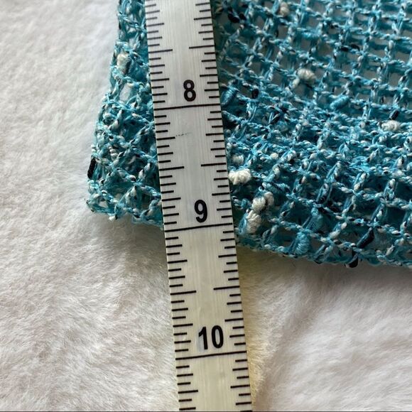 Kaktus Open Knit 2 Button Front Cardigan/Cover Size Large - Picture 10 of 10